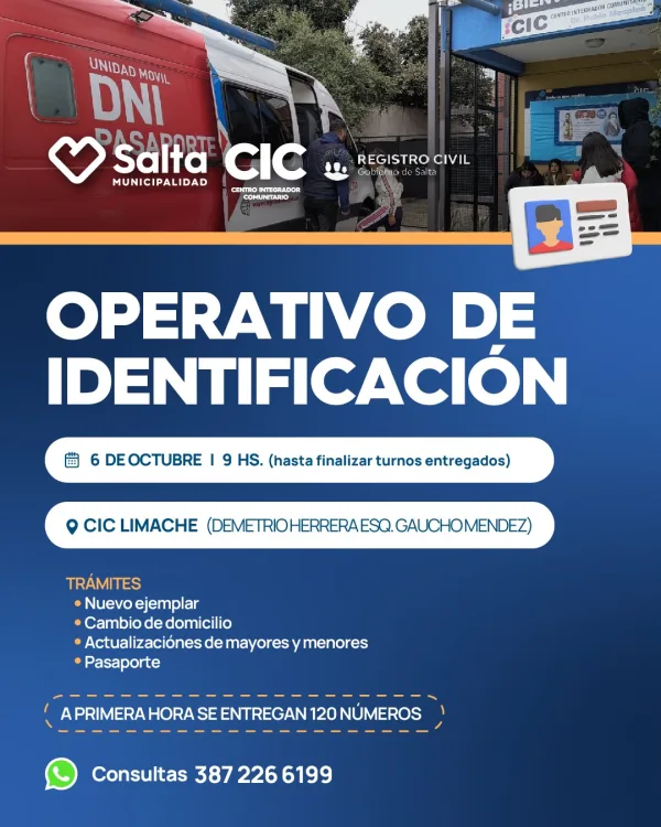 OPERATIVO DE IDENTIFICACION - CIC LIMACHE
