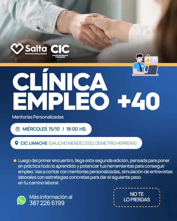 CLINICA EMPLEO +40 - Imagen 2