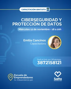 Ciberseguridad y protección de datos - 12/11/25