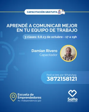 Aprendé a comunicar mejor en tu equipo de trabajo - 06/10/25