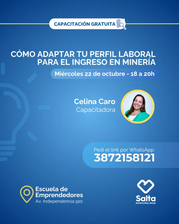 Cómo adaptar tu perfil laboral para el ingreso en minería - 22/10/25