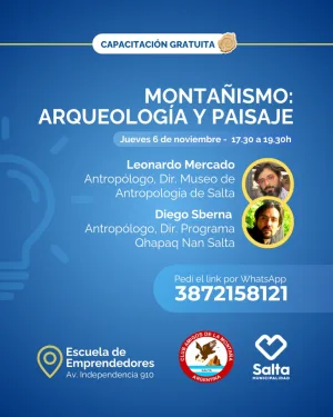 Montañismo: arqueología y paisaje - 06/11/25