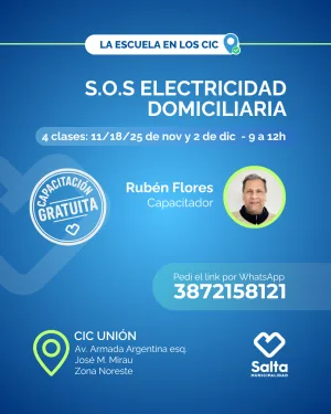 S.O.S Electricidad domiciliaria - 11/11/25
