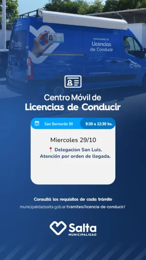 MOVIL DE LICENCIAS DE CONDUCIR