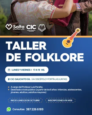 Taller de Folklore - CIC Gauchito Gil