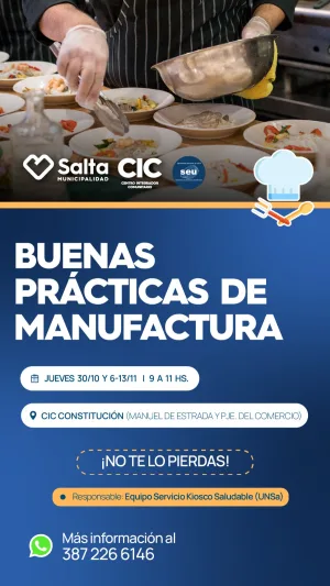 BUENAS PRACTICAS DE MANUFACTURA- CIC B° CONSTITUCION