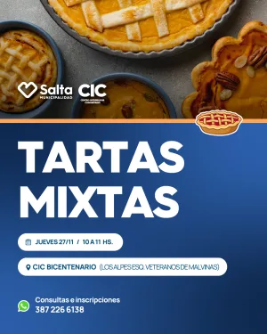 TARTAS MIXTAS EN CIC BICENTENARIO