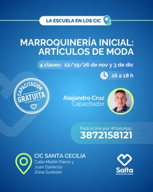 Marroquinería inicial: artículos de moda - 12/11/25