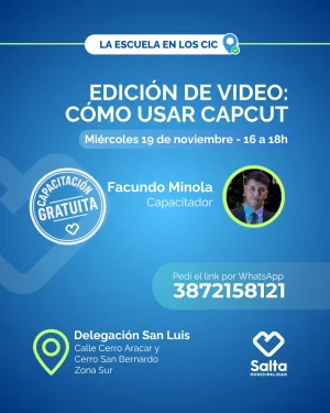 Edición de video: cómo usar capcut - 19/11/25