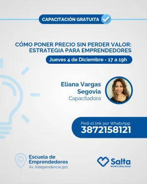 Cómo poner precio sin perder valor: estrategia para emprendedores - 04/12/25
