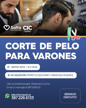 CORTE DE PELO PARA VARONES