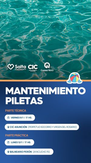 MANTENIMIENTO  PILETAS