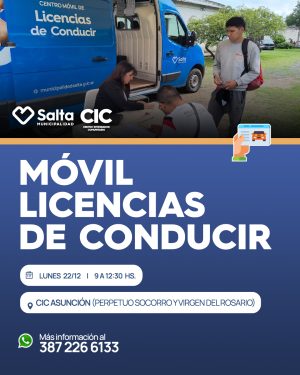 MÓVIL DE LICENCIAS DE CONDUCIR