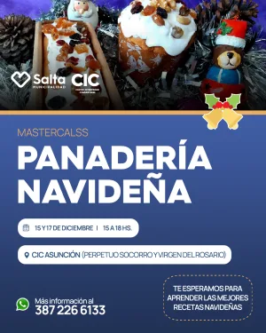 MASTERCLASS: PANADERÍA NAVIDEÑA