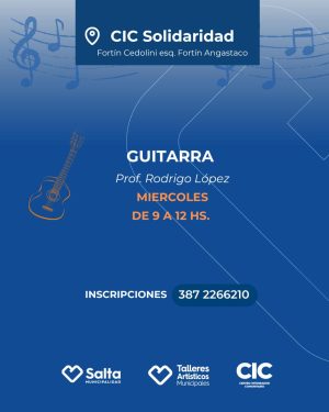 GUITARRA CIC SOLIDARIDAD