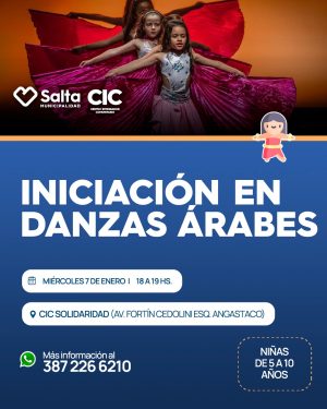 INICIACION EN DANZAS ARABES