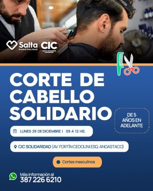 CORTE DE CABELLO CIC SOLIDARIDAD