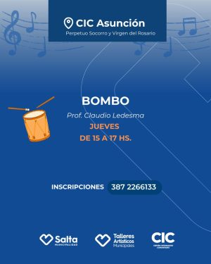 Taller Artístico: Bombo