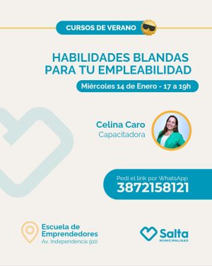 Habilidades blandas  para tu empleabilidad - 14/01/26