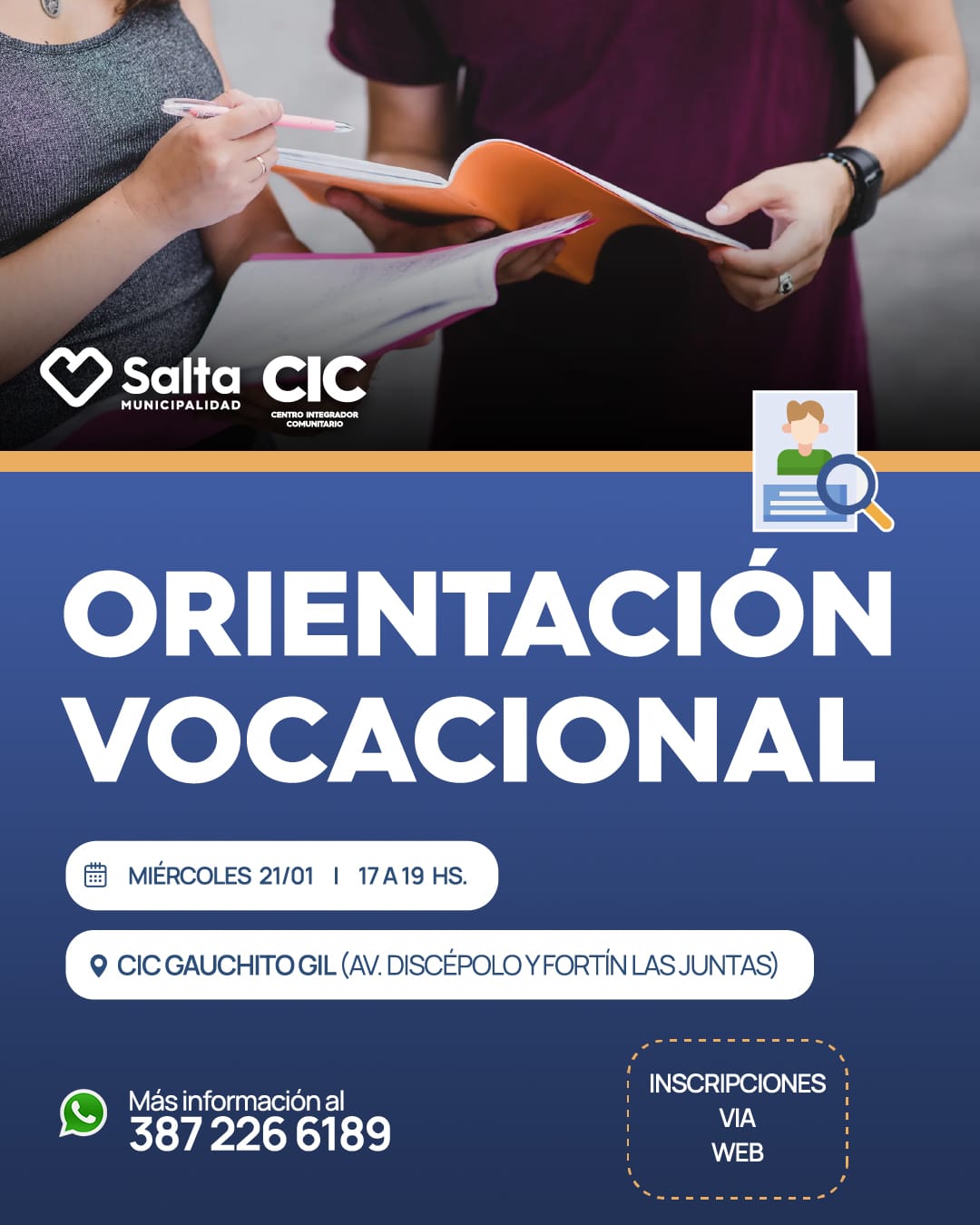 Orientación Vocacional - CIC Gauchito Gil