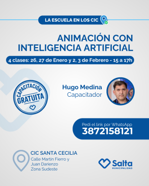 Animación con inteligencia artificial - 26/01/26