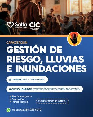 Gestión de riesgo, lluvias e inundaciones