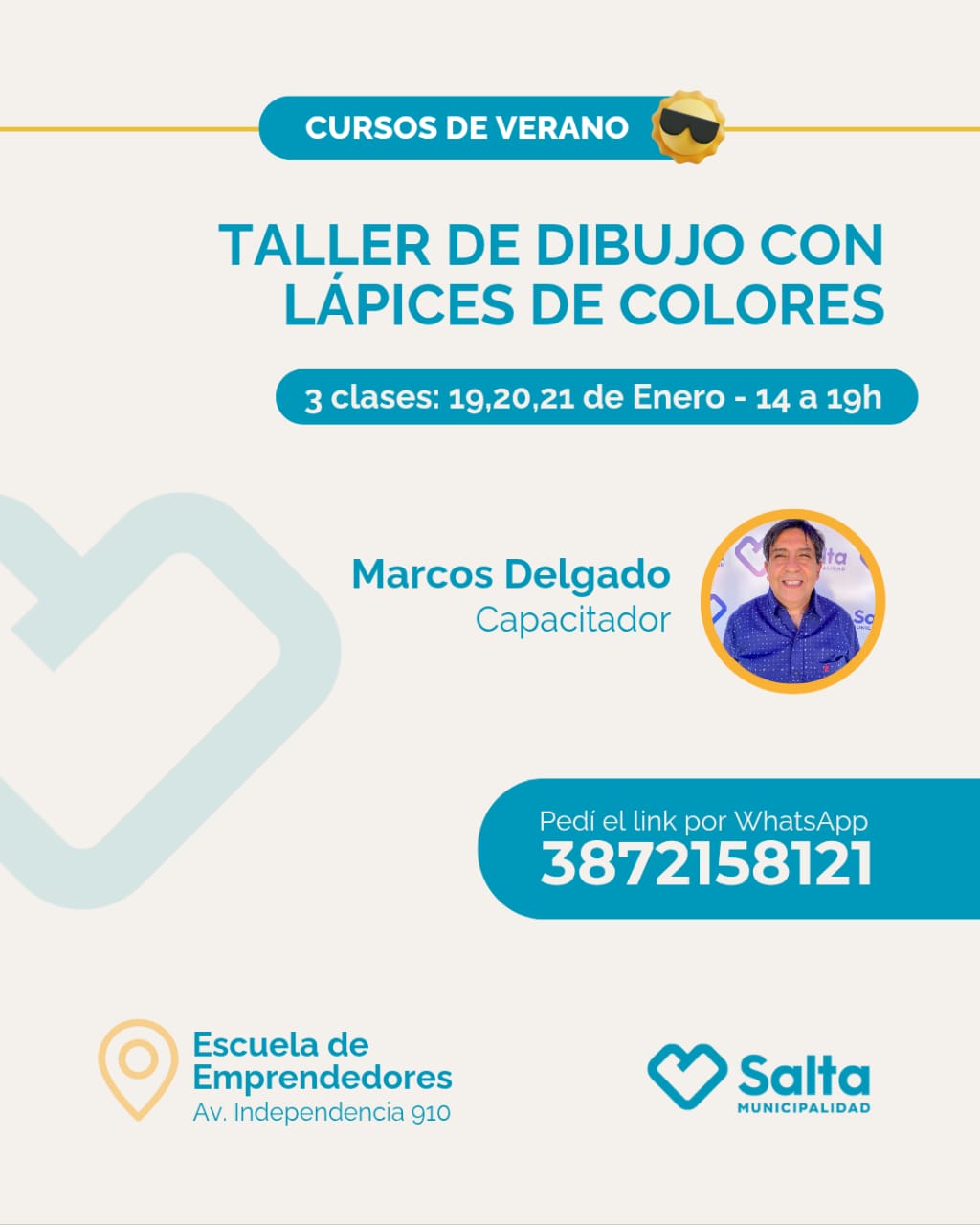 Taller de dibujo con lápices de colores - 19/01/26