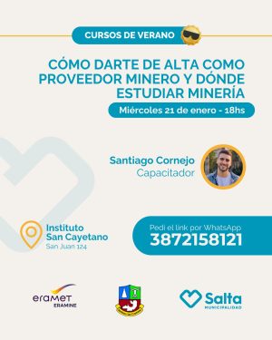 Cómo darte de alta como proveedor minero y donde estudiar minería - 21/01/26