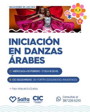 Iniciación en Danzas arabes