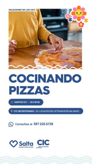 Cocinando Pizzas En CIC Bicentenario