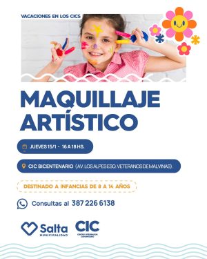 Maquillaje Artístico en CIC Bicentenario