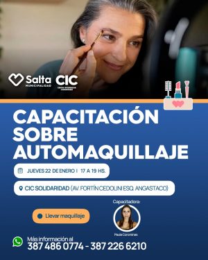 Capacitacion sobre automaquillaje