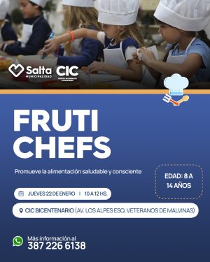 Curso de Fruti chef En CIC Bicentenario