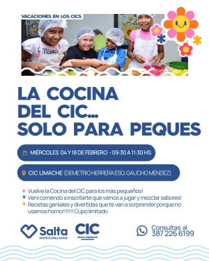 LA COCINA DEL CIC ... SOLO PARA PEQUES - CIC LIMACHE