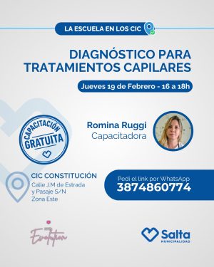 DIAGNOSTICO PARA TRATAMIENTOS CAPILARES - CIC CONSTITUCION