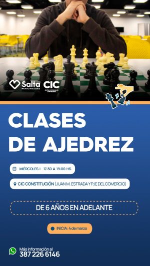 CLASES DE AJEDREZ PARA NIÑOS- CIC CONSTITUCION