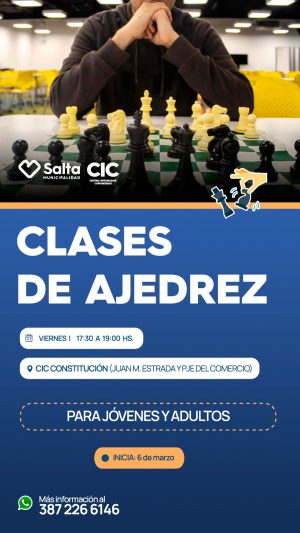 CLASES DE AJEDREZ- CIC CONSTITUCION