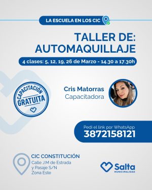 Taller de automaquillaje - 05/03/2026