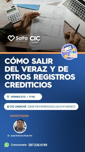 COMO SALIR DEL VERAZ Y OTROS REGISTROS CREDITICIOS - CIC LIMACHE