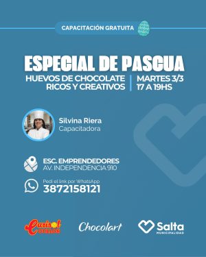 Especial de PASCUA: Huevos de chocolate ricos y creativos - 03/03/2026