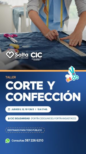 "Corte y confeccion"