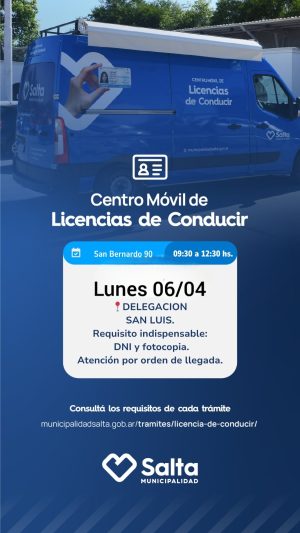 CENTRO MOVIL DE LICENCIAS DE CONDUCIR - CIC SAN LUIS