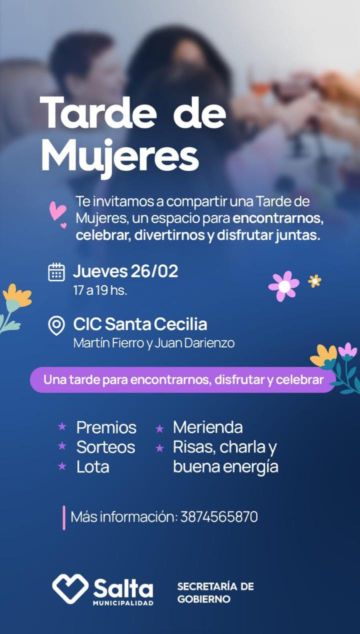 TARDES DE MUJERES - CIC. Santa Cecilia