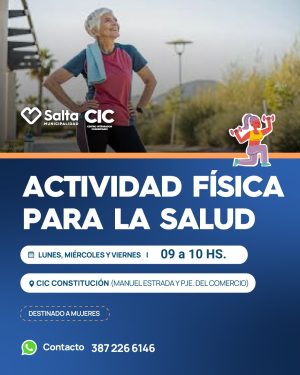 ACTIVIDAD FISICA PARA LA SALUD - CIC CONSTITUCIÓN