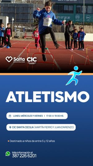 ATLETISMO EN EL CIC SANTA CECILIA