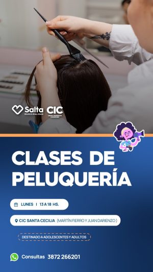 CLASES DE PELUQUERIA - CIC SANTA CECILIA