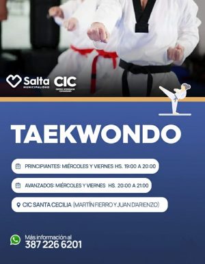 TAEKWONDO 2026 - CIC SANTA CECILIA