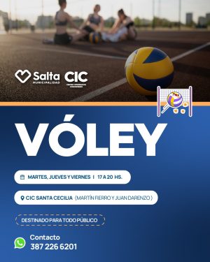 "VOLEY" EN EL CIC SANTA CECILIA