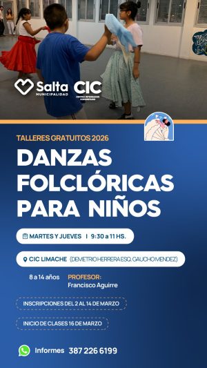 DANZAS FOLCLORICAS PARA NIÑOS - CIC DE LIMACHE
