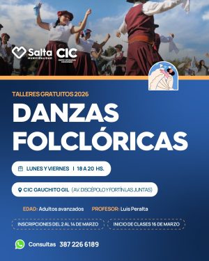 Danzas Folclóricas para adultos (Nivel Avanzado) - CIC Gauchito Gil